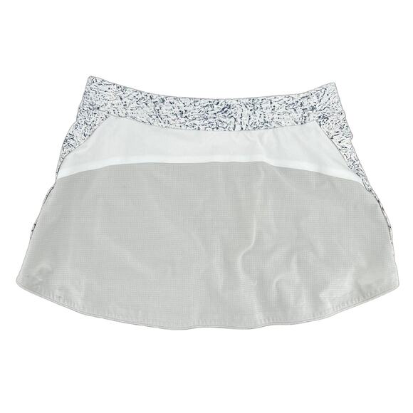 Outdoor Voices LightSpeed Skort Dove Frost Gray Blue Exercise Athletic Skirt S - Picture 2 of 16